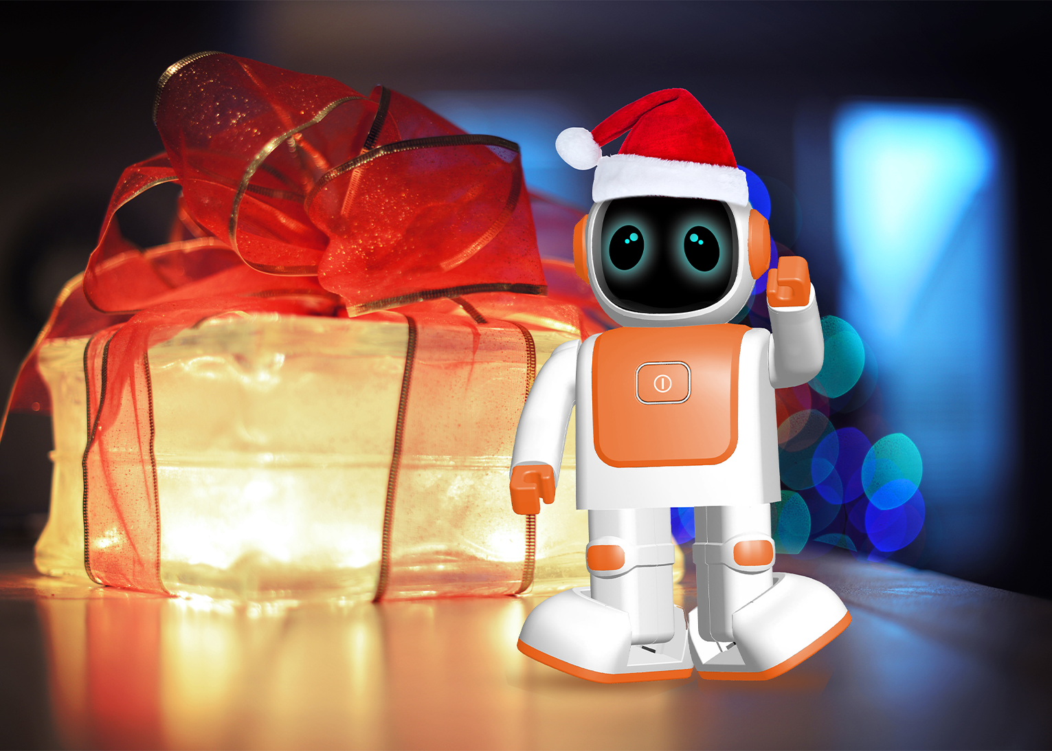 Reproduktor ALIGATOR Smart Dancing Robot, orange