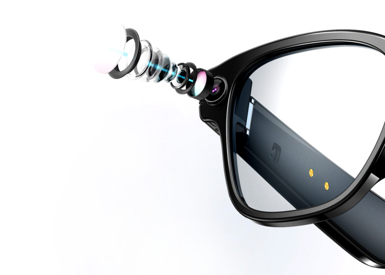 ALIGATOR Smart Glasses, černé