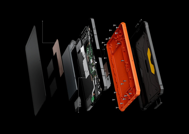 Tablet Blackview Active 10 Pro LTE 12/256GB černý