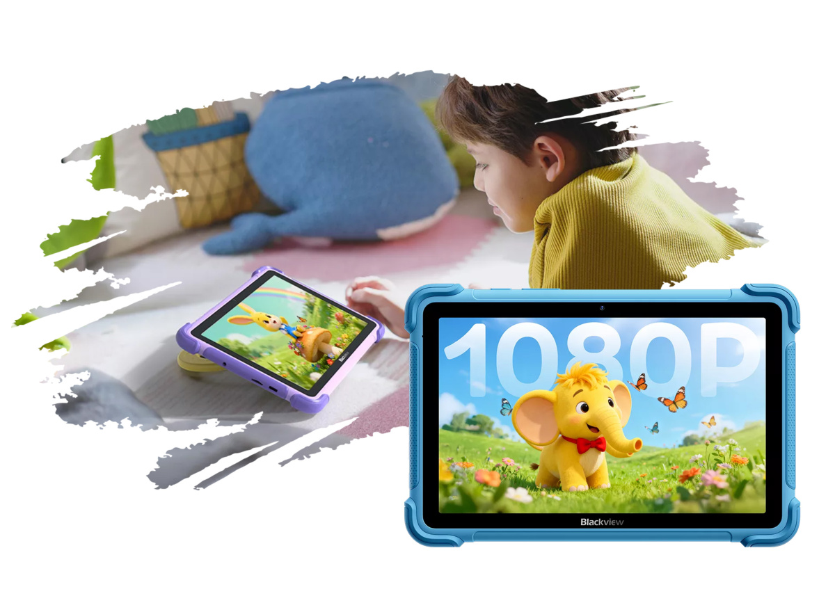 Tablet 8,68" Blackview LINK 1 Kids 4/64GB modrý