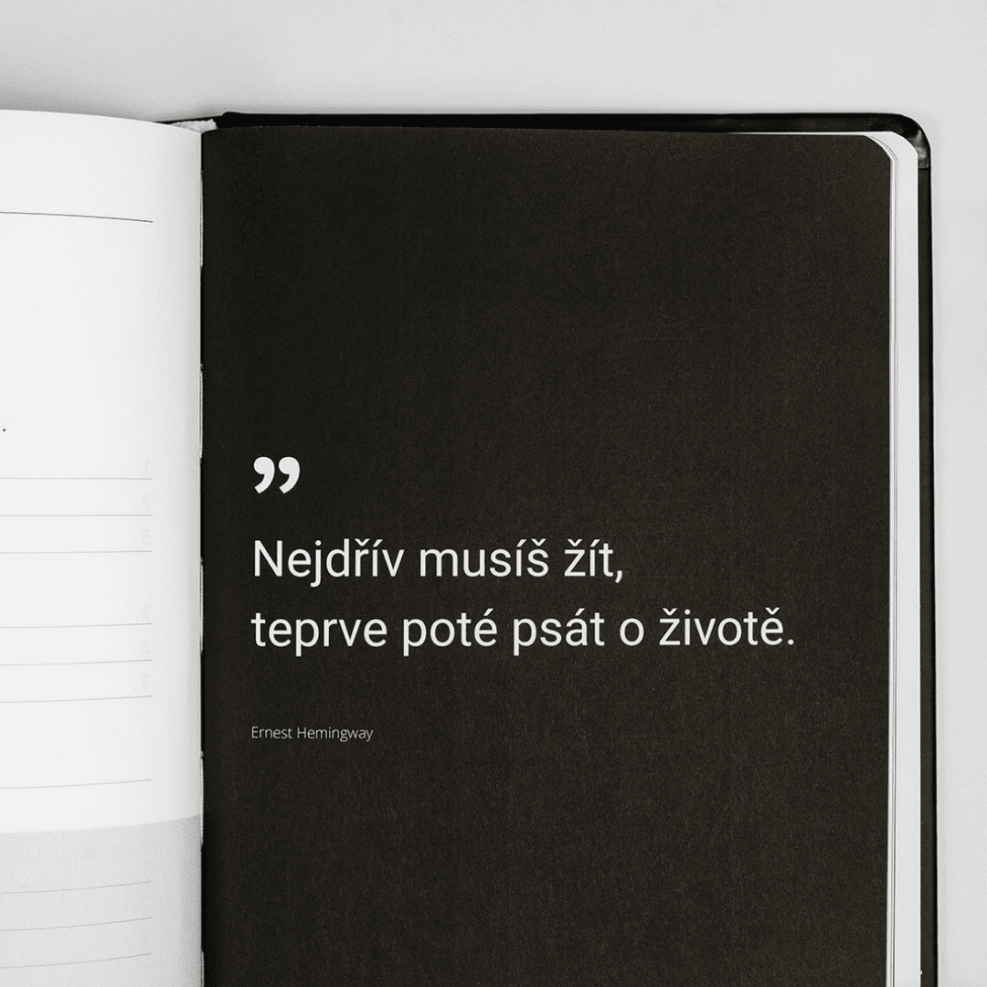 černý VISION JOURNAL