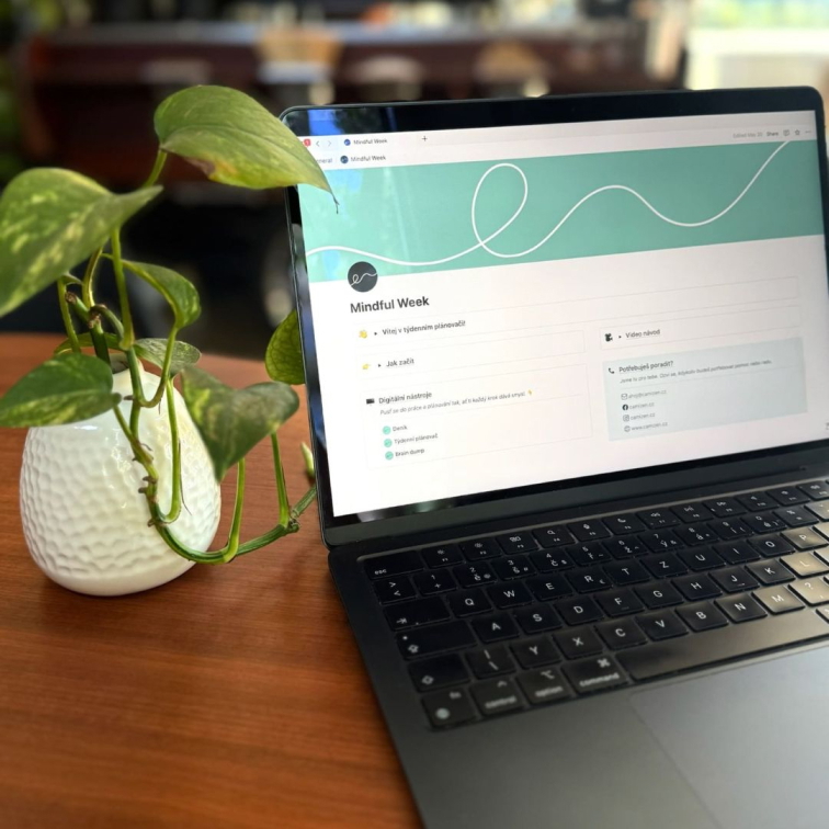 Mindful Week: Týdenní plánovač