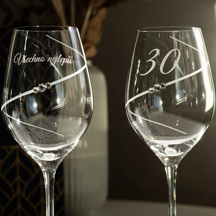 Whisky set s monogramom Grosvenor 1+4