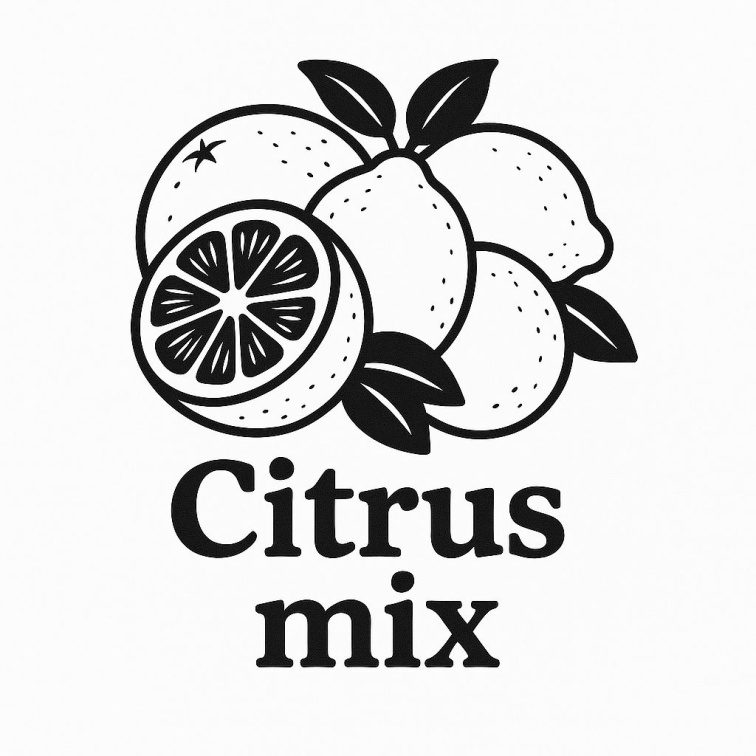 Inhalační Kyslík O2 (14L) 1 ks - Citrus mix - DE