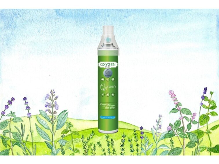 Inhalační Kyslík O2 (14L) 1 ks - Herbal