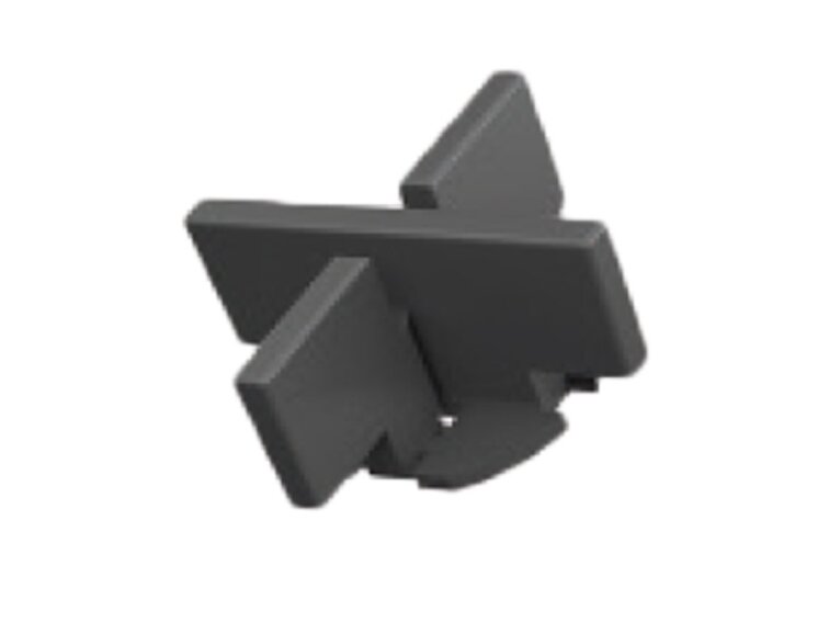 SUPDG 2 - distanční křížek pro hliníkové nosníky 2 mm (balení 500 ks)