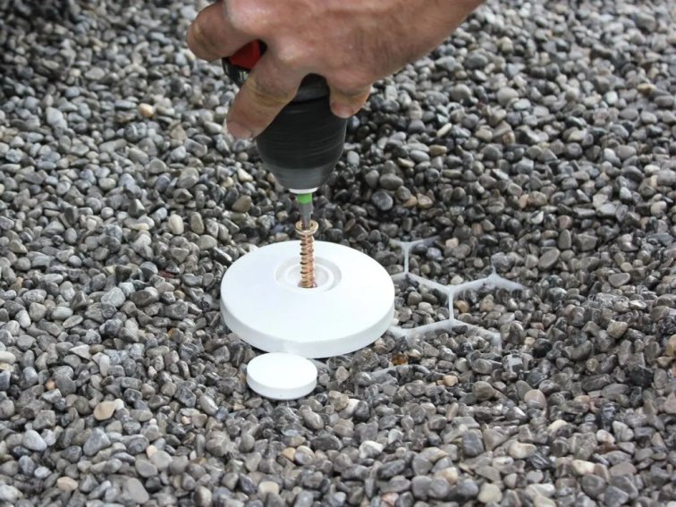 ECCOgravel - parkovací krytka