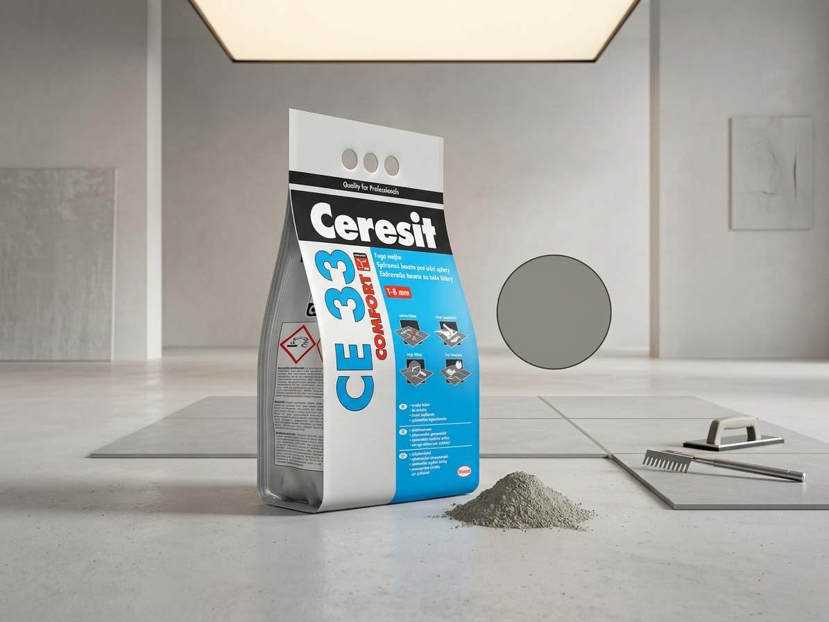 Hmota spárovací Ceresit CE 33 antracite 5 kg