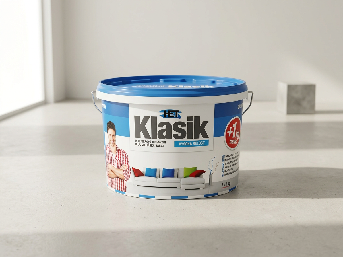 Malba interiérová HET Klasik bílá 7+1 kg