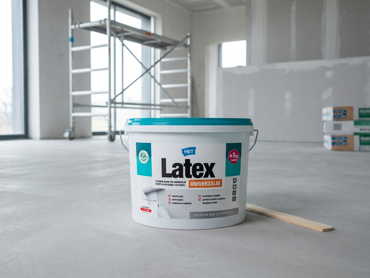 Barva latexová HET Latex univerzální bílý 5+1 kg