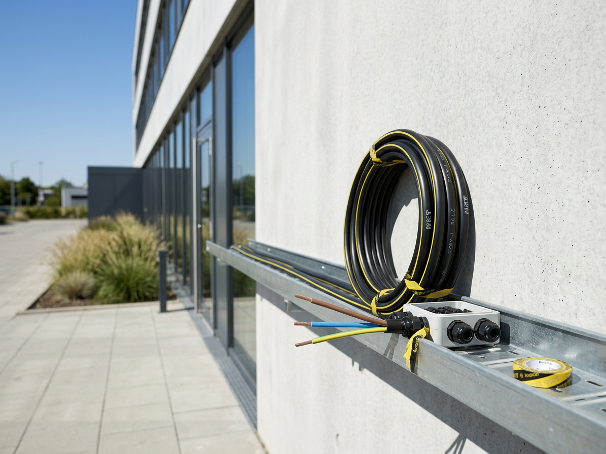 Kabel CYKY-J 5× 2,5C RE (100 m/bal.)