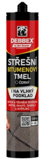 Tmel střešní bitumenový Den Braven 280 ml
