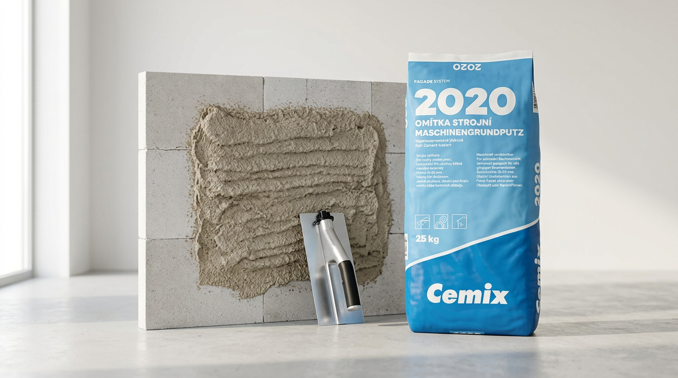 Omítka strojní Cemix 2020 – 25kg