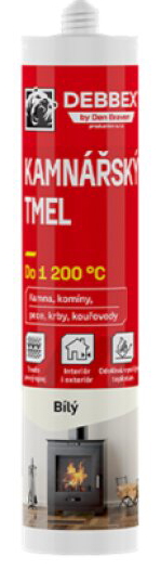 Tmel kamnářský Den Braven bílý 280 ml