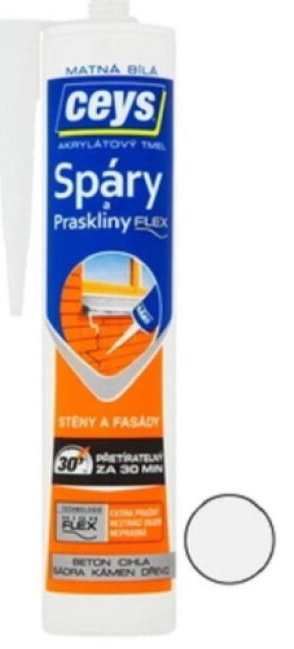 Tmel akrylový Ceys bílý 280 ml