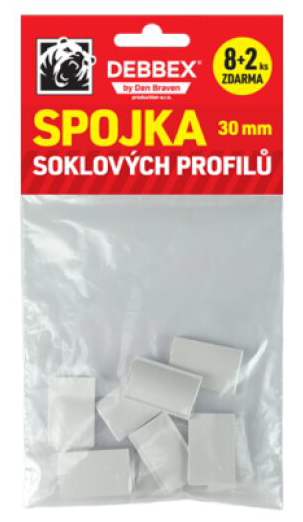 Spojka soklových profilů 30 mm (15 ks/bal.)