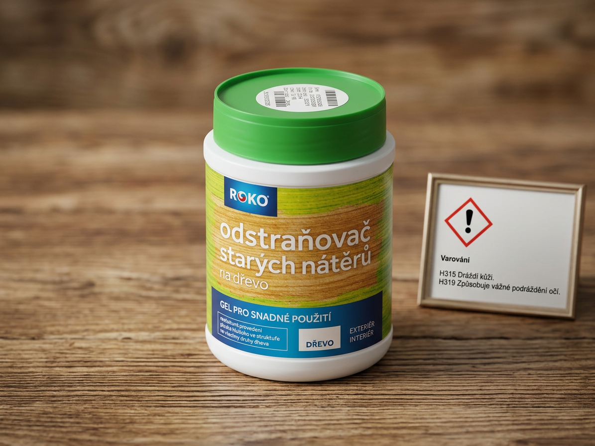 Odstraňovač nátěrů na dřevo Roko RK 856 - 1 l