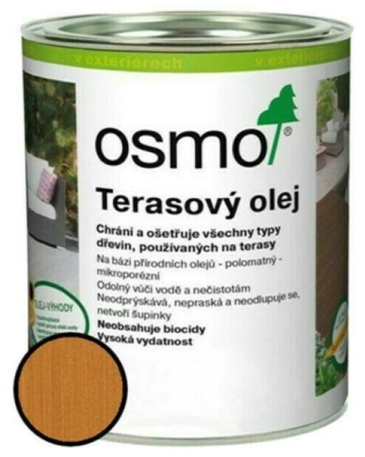 Olej terasový Osmo 009 modřín 2,5 l