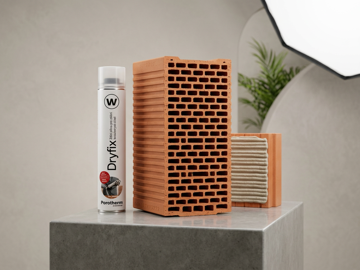 Cihla Porotherm Profi Dryfix P10 - broušená/80×497×249 mm