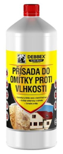 Přísada do omítky proti vlhkosti 1 l