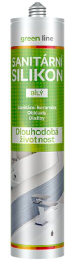 Sanitární silikon 280 ml bílý Green Line