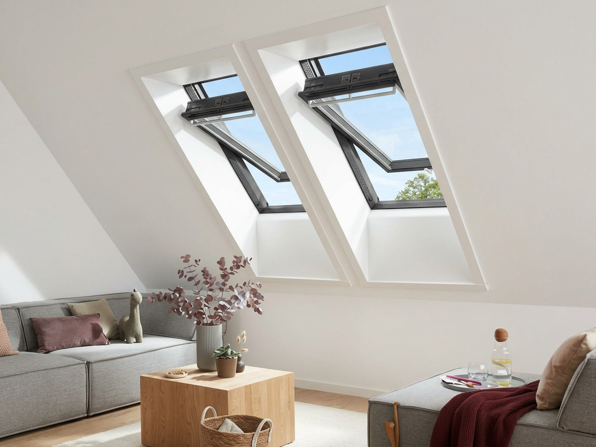 Okno střešní výsuvně kyvné Designo R79 - 98×65 cm