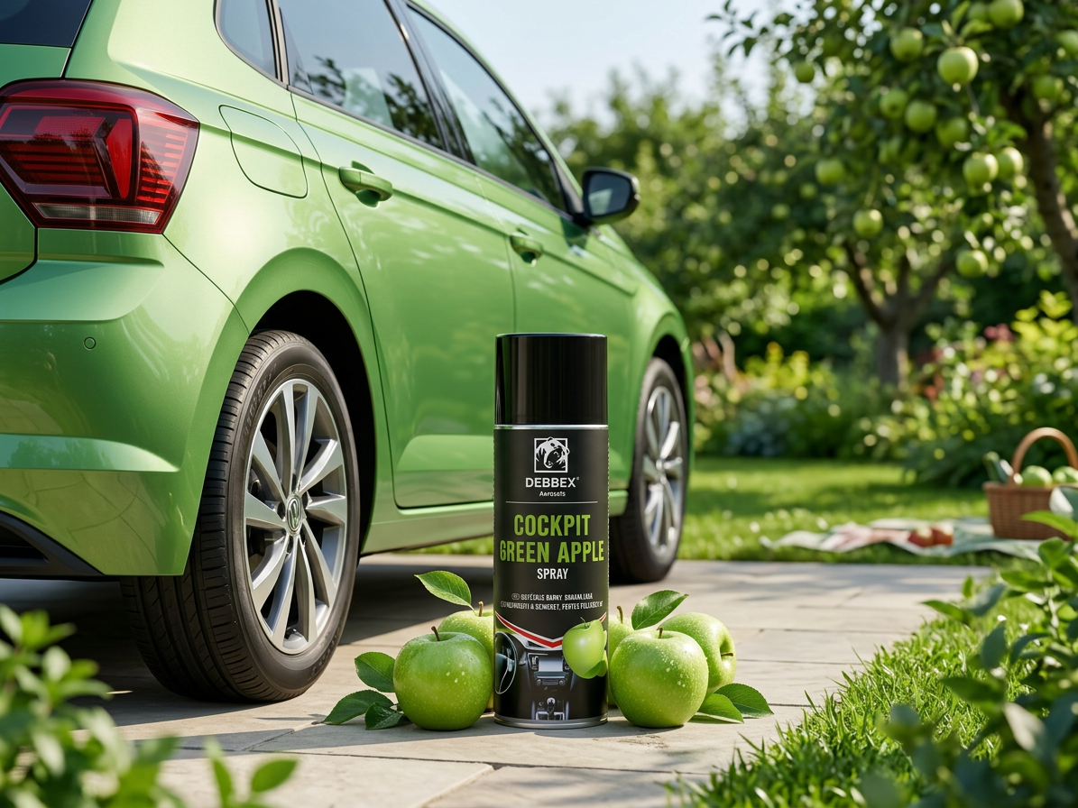 Cockpit spray ZELENÉ JABLKO Den Braven 400 ml