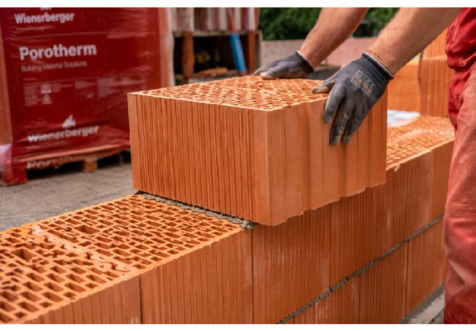Cihla Porotherm Profi P15 - broušená/240×372×249 mm