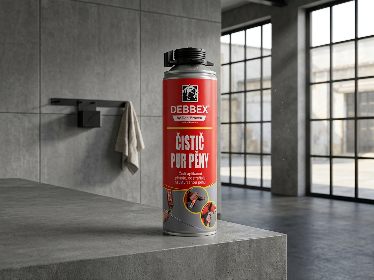 Čistič PUR pěny 500 ml