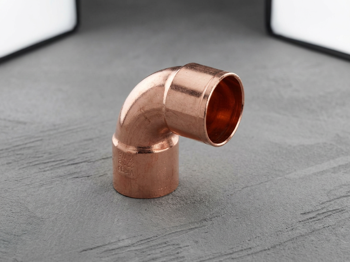 Koleno 90° pájecí Sanha Cu 5090 - 22 mm FF