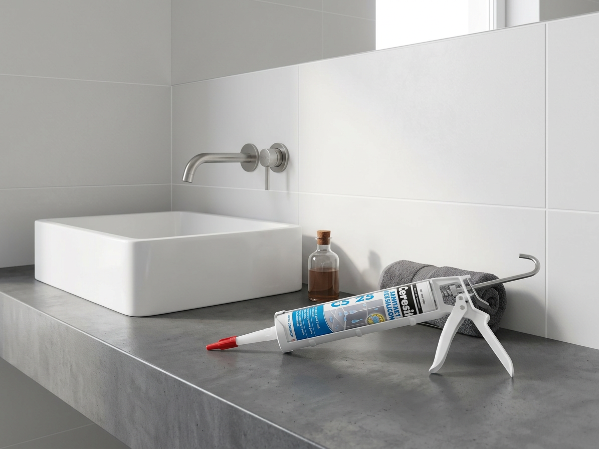 Tmel silikonový sanitární Ceresit CS 25 terra 280 ml