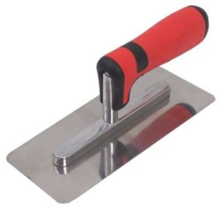 Hladítko nerezové s pogumovanou rukojetí benátské 200 x 90/80 mm