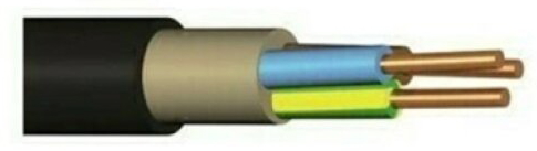 Kabel CYKY-J 3× 1,5 RE (15m/bal.)