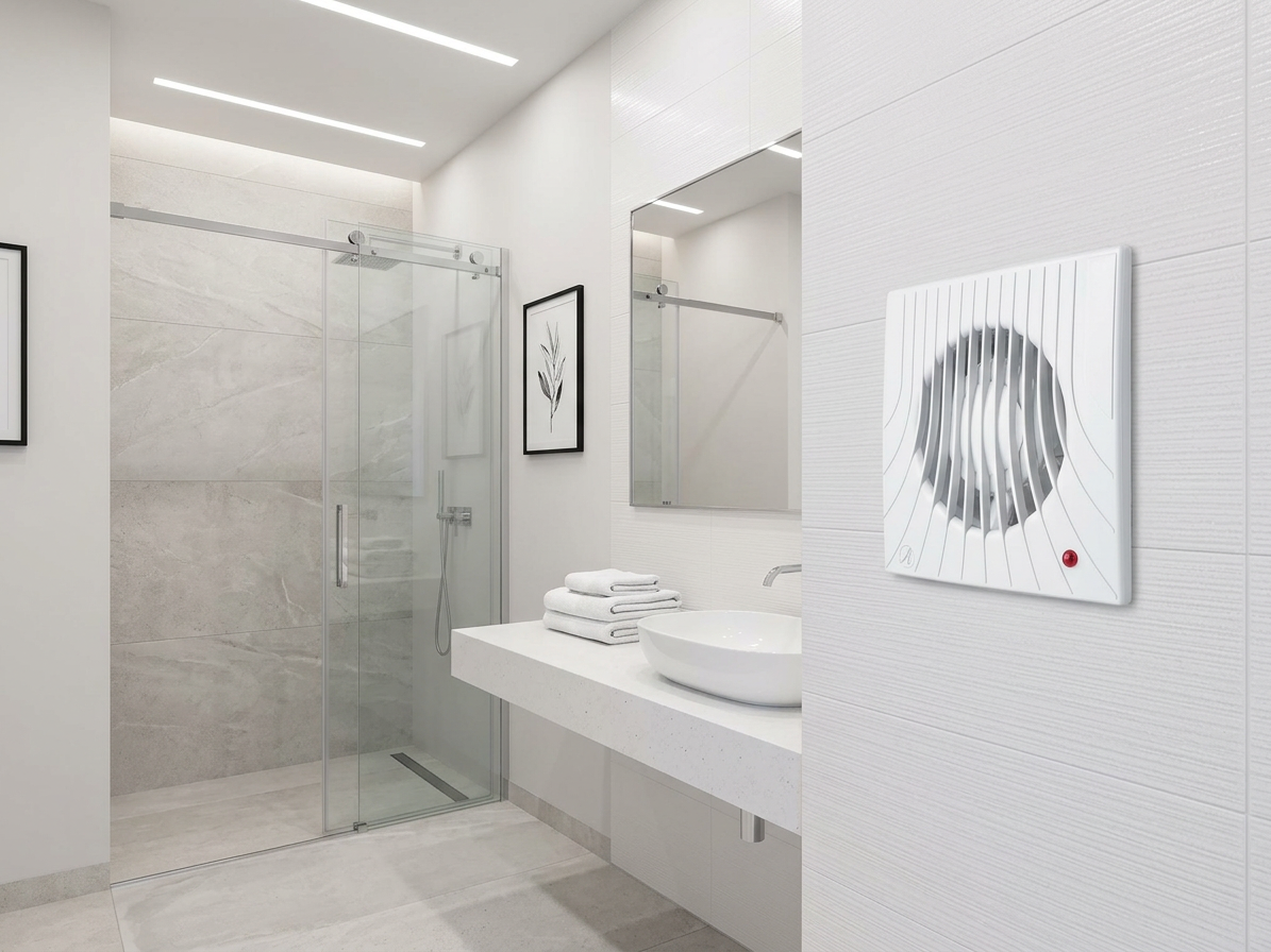 Ventilátor axiální s doběhem Ø 100 mm