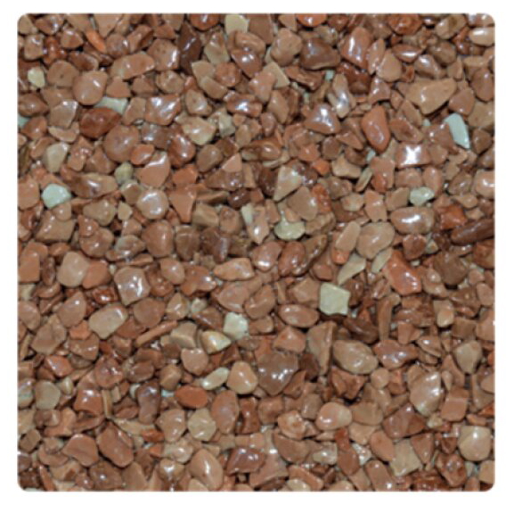 Mramorové kamínky hnědé 3 – 6 mm 25 kg