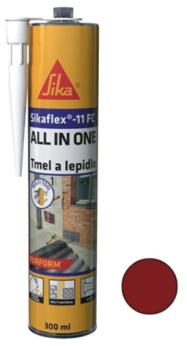 Tmel polyuretanový Sikaflex-11 FC Purform tile red 300 ml