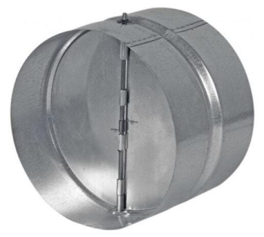 Klapka zpětná kovová ZKK – 100 mm
