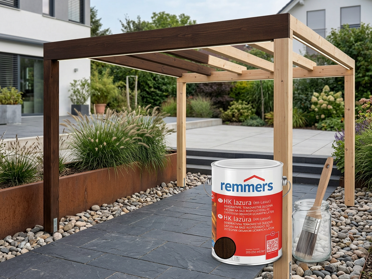 Lazura tenkovrstvá Remmers HK lazura palisander 2,5 l