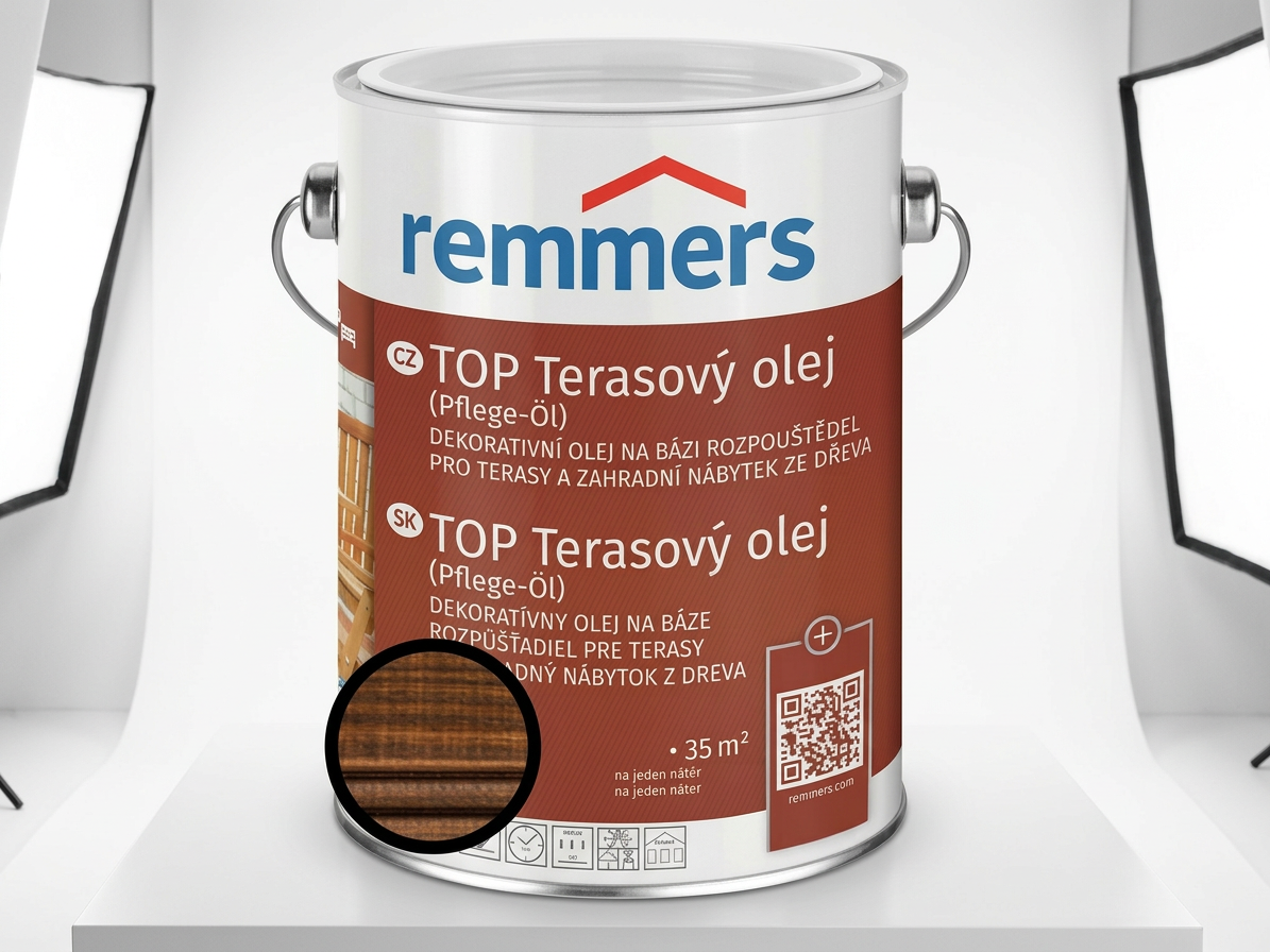 Olej terasový Remmers TOP palisandr 0,75 l