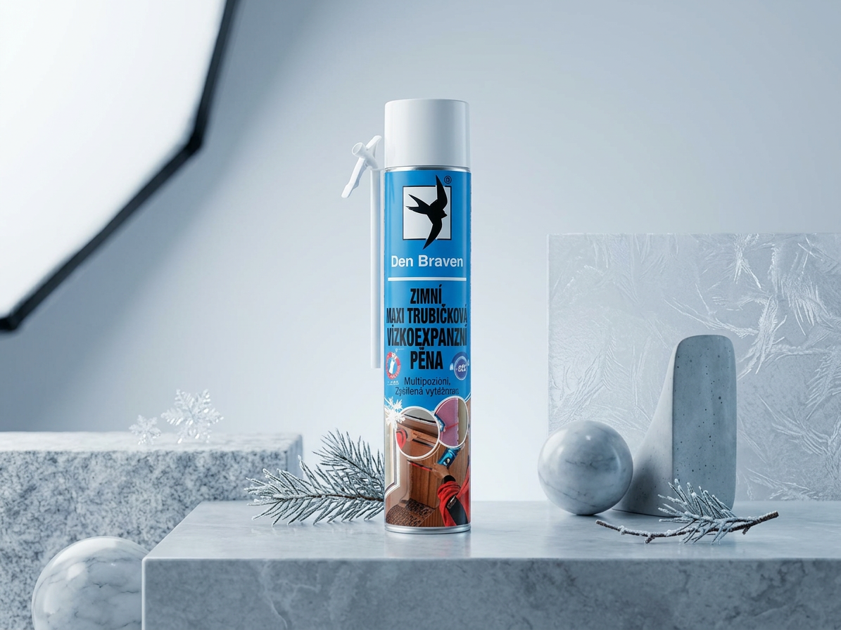Pěna zimní maxi Den Braven nízkoexpanzní -15°C 825 ml