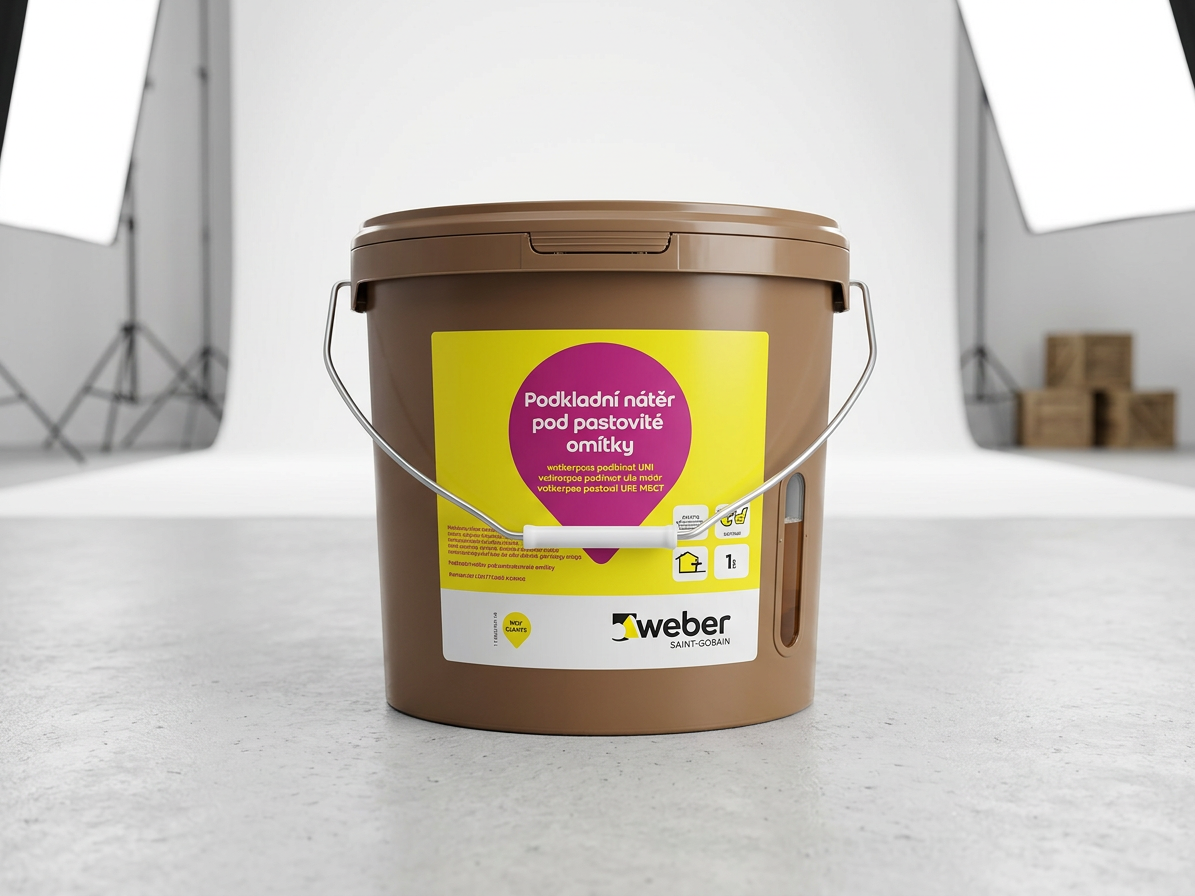 Nátěr základní hnědý weberpas podklad UNI 1 kg