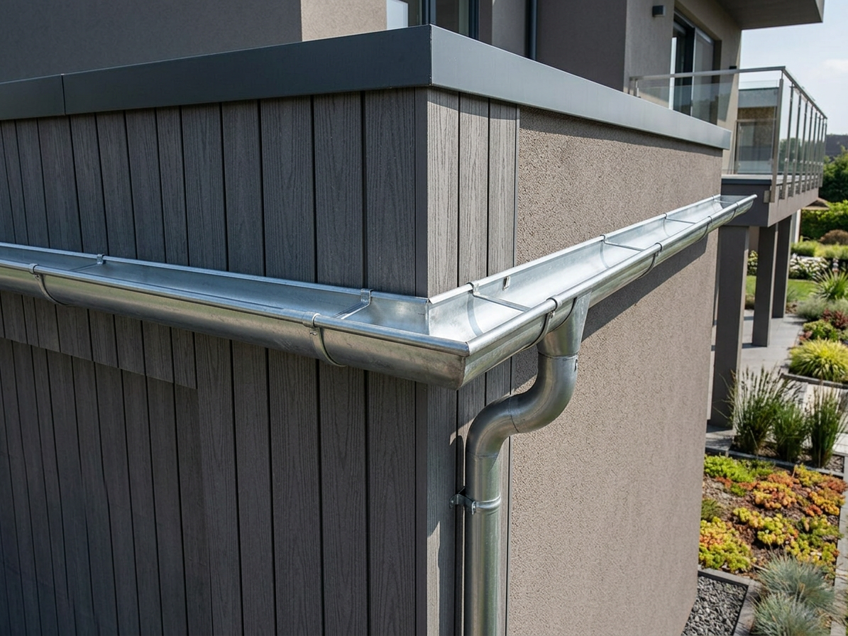 Roh žlabu vnější FeZn Zambelli 330 mm