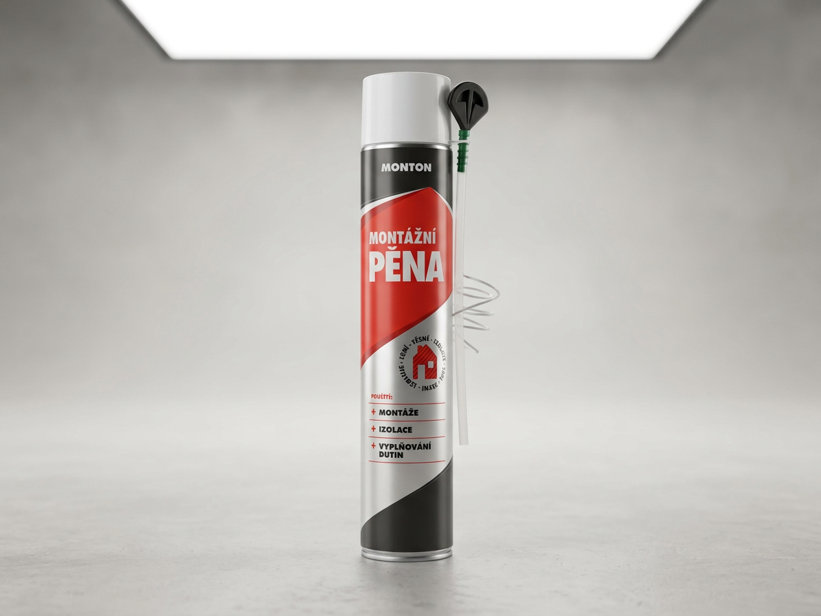 Pěna montážní trubičková Monton 750 ml