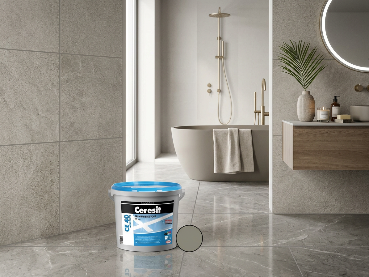 Hmota spárovací Ceresit CE 40 Aquastatic antracite 2 kg