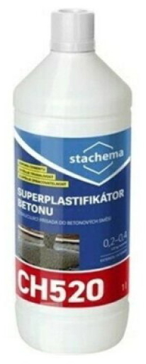 Superplastifikátor betonu Stachema CH520 - 1 l