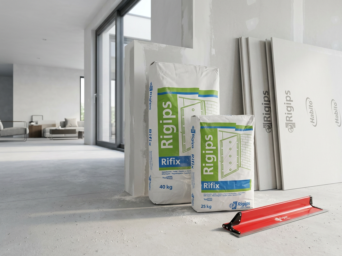 Tmel lepicí Rigips Rifix 25 kg