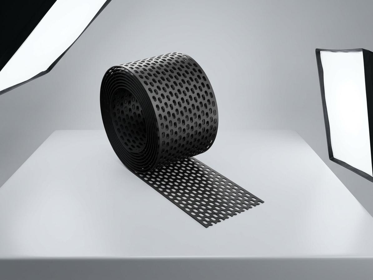 Okap.mřížka EAVES GRATE 50mmx5m černá