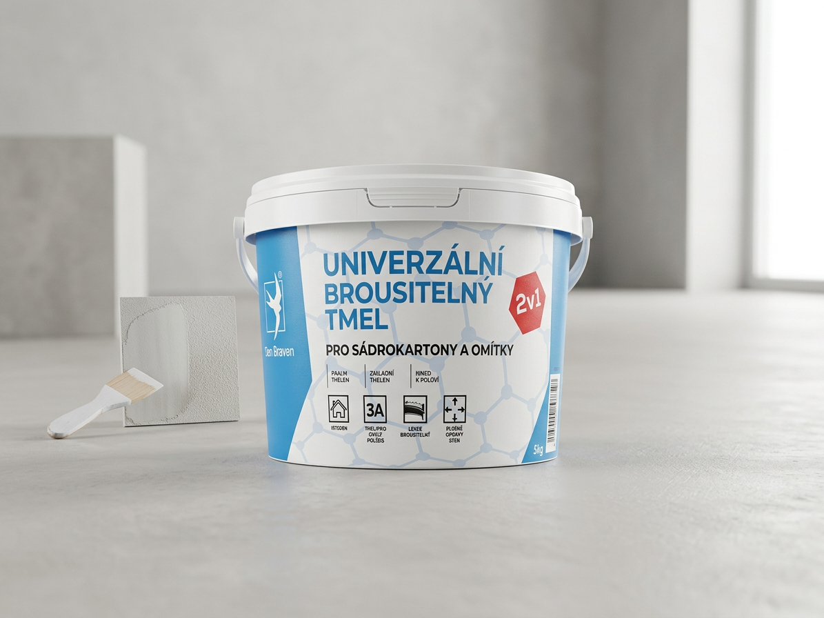 Univerzální brousitelný tmel Den Braven 5 kg