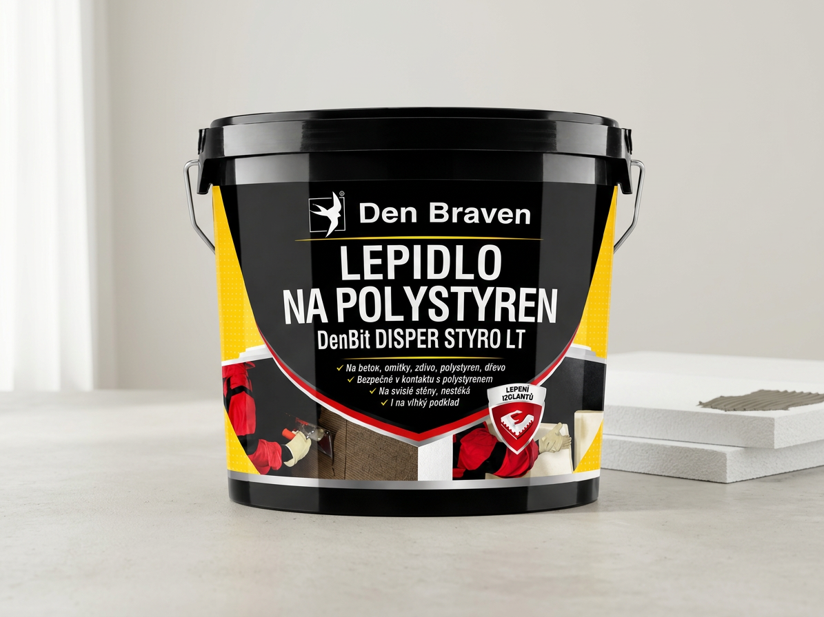 Lepidlo na polystyren DenBit DISPER STYRO LT 10 kg