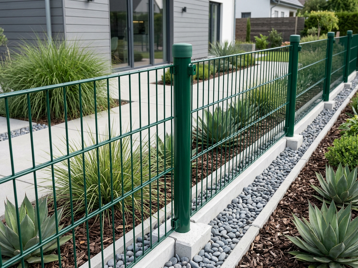 Sloupek kulatý Ideal Zn + PVC s příchytkou zelený (průměr 48mm-výška 2,6m)